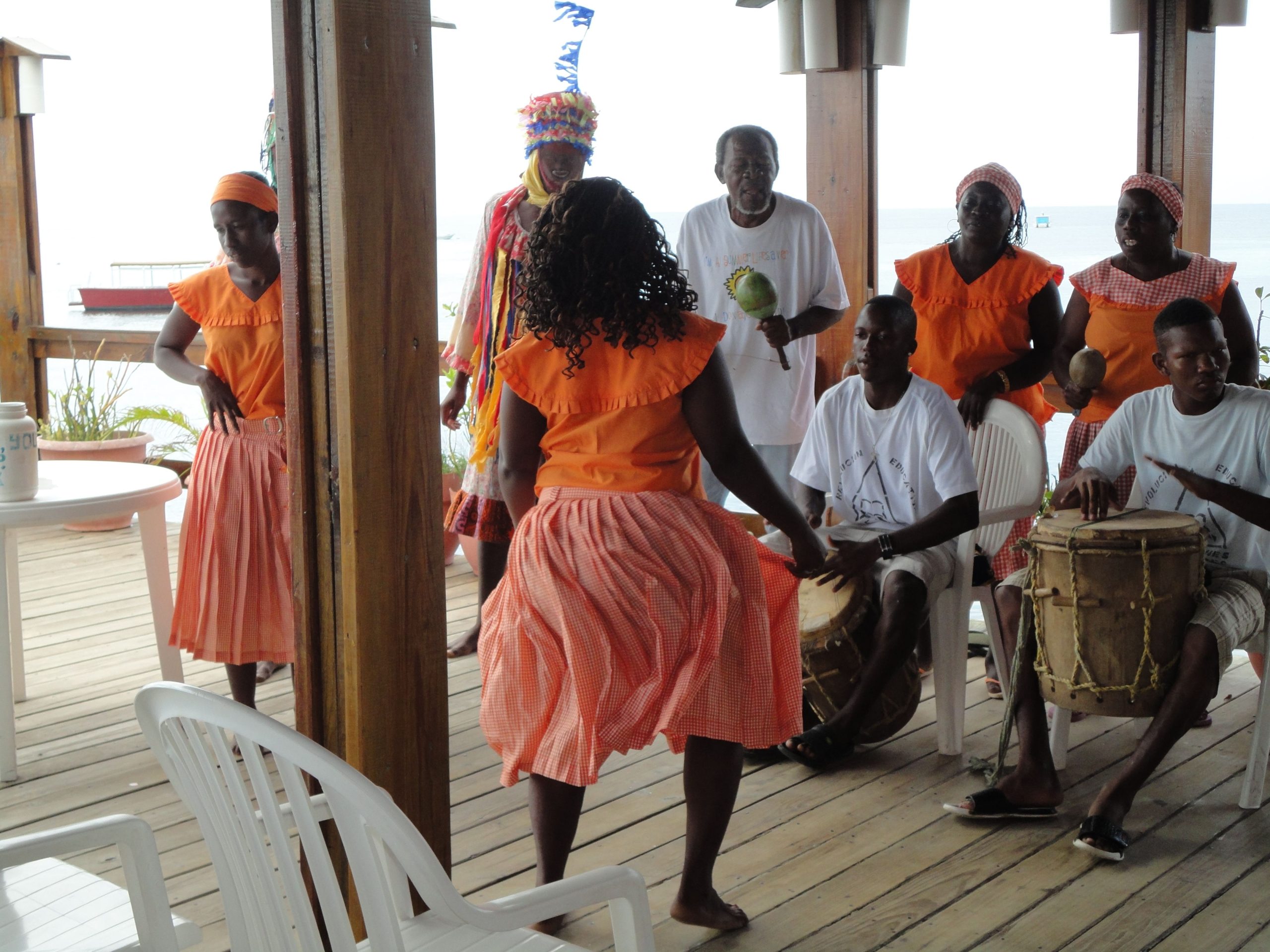 Garifuna dance in Punta Gorda